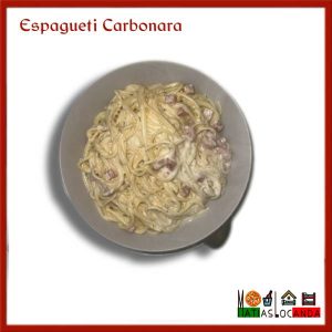 Espaguetis Carbonara
